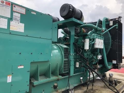 Used- Cummins 1000 kW Standby (900 kW prime) Diesel Generator - stock # 49317005