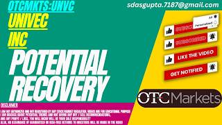 UNIVEC STOCK : POTENTIAL RECOVERY | UNVC STOCK
