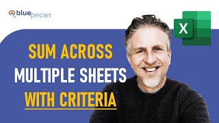 SUM Across Multiple Sheets with Criteria | How to SUMIF Multiple Sheets in Excel | 3D SUMIF