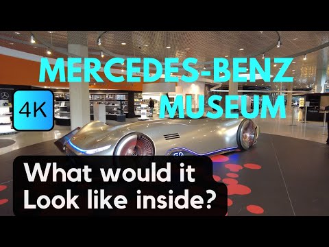 Mercedes-Benz Museum Walk |  Inside the museum 4k tour