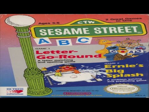 Sesame Street: ABC - Nes Playthrough