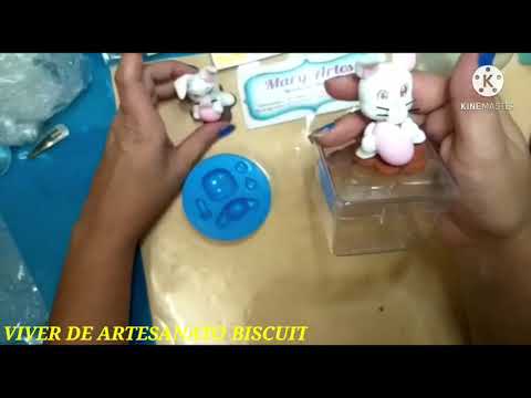 Coelhinho da Páscoa em BISCUIT  Diy Fácil e Rápido