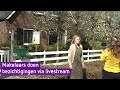 Huis verkopen via livestream: makelaars werken anders door corona