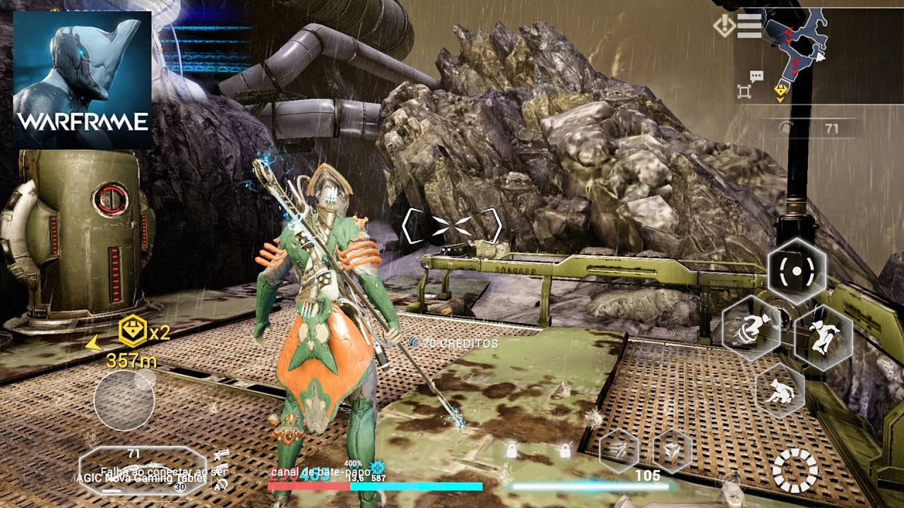 FINALMENTE! Warframe Mobile - PRIMEIRA GAMEPLAY [CBT]