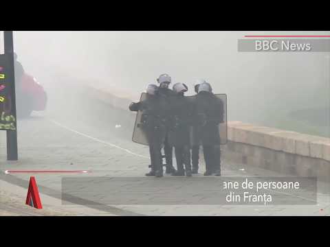 Stiri Mediafax 06 Decembrie - Proteste în Franța față de reformarea sistemului de pensii