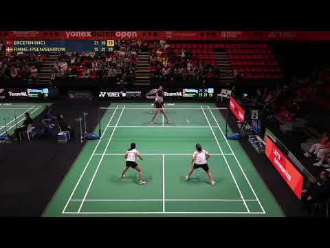 Match point - Ercetin / Inci vs Finne-Ipsen / Surrow - WD, SF - Dutch Open 2023