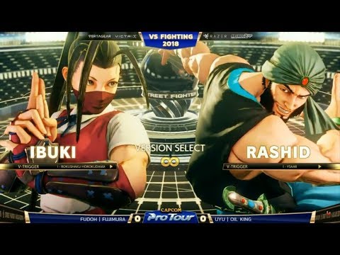 "BBR" VS FIGHTING 2018 SFV AE - FUDOH FUJIMURA vs UYU OIL KING