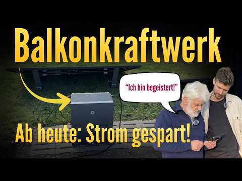 2000W Balkonkraftwerk mit Speicher - So lohnt es sich! (Solakon ONE)