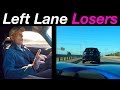 Left lane losers make US highways dangerous