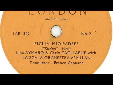 Carlo Tagliabue, Lina Aimaro - DUETTO DAL RIGOLETTO