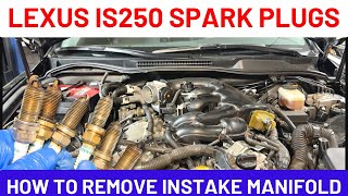 How to Change Lexus IS250 Spark Plugs | Broken Lexus Harness Plug Replacement