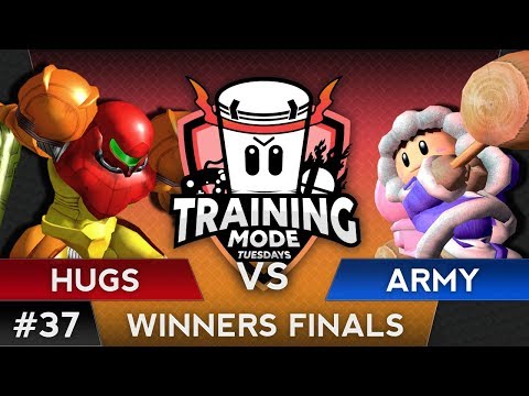 TMT 37 - DIGNITAS|HugS  (Samus) VS Army (Icies) - SSBM Top 8 Winners Semis - Smash Melee