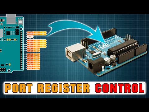 Port Register Control | Increase speed of Read/Write - Arduino101