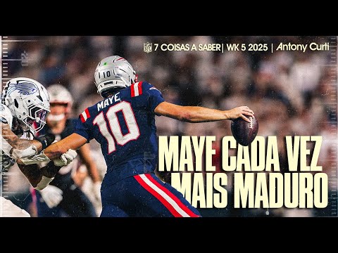 🏈 Maye, Lions, Baker: 7 COISAS QUE VOCÊ PRECISA SABER, Semana 5 da NFL