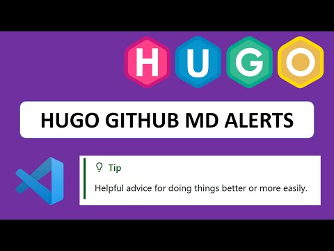 Hugo Github Style Markdown Alerts Using Renderhook And Css Static Site Generation Ssg