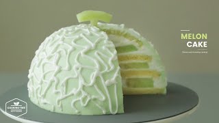 멜론 생크림 케이크 만들기 : Melon Cake Recipe | Cooking tree