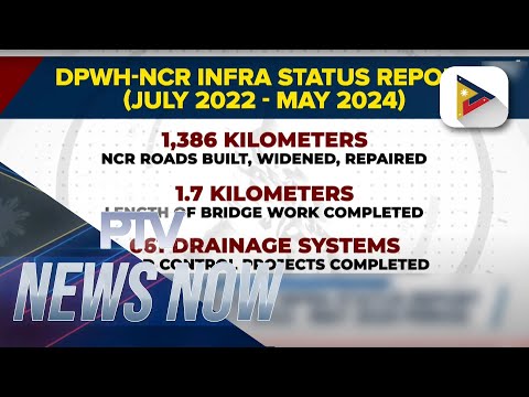 DPWH-NCR releases infra status report covering July 2022 – May 2024 period