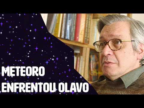 PESQUISADOR FALA DA IMPORTÂNCIA DO LIVRO DO METEORO BRASIL X OLAVO DE CARVALHO