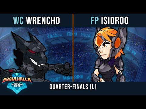 wrenchd vs Isidroo - Quarter-Finals (L) - Brawlhalla World Championship 2018 1v1 Top 8