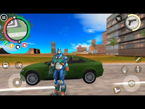 Rope hero vice town new game | Mission new cursed place fighting all ghosts | Games on