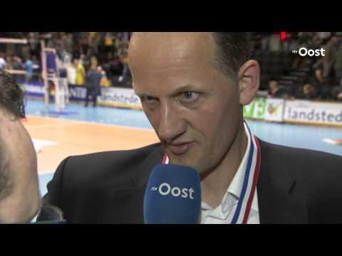 Landstede Volleybal voor derde keer op rij landskampioen