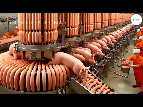 , title : 'Cómo Funciona Una Línea De Sacrificio De Cerdos ? - Procesamiento De Embutidos | Agricultura'
