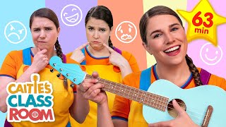 My Happy Song + More | Sing About Emotions With Ms Caitie | Super Simple Play