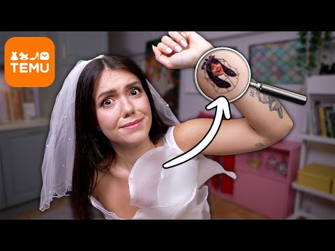 Ich teste Hochzeit Produkte von TEMU! *sorry*