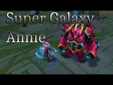 Super Galaxy Annie SkinSpotlight - League of Legends
