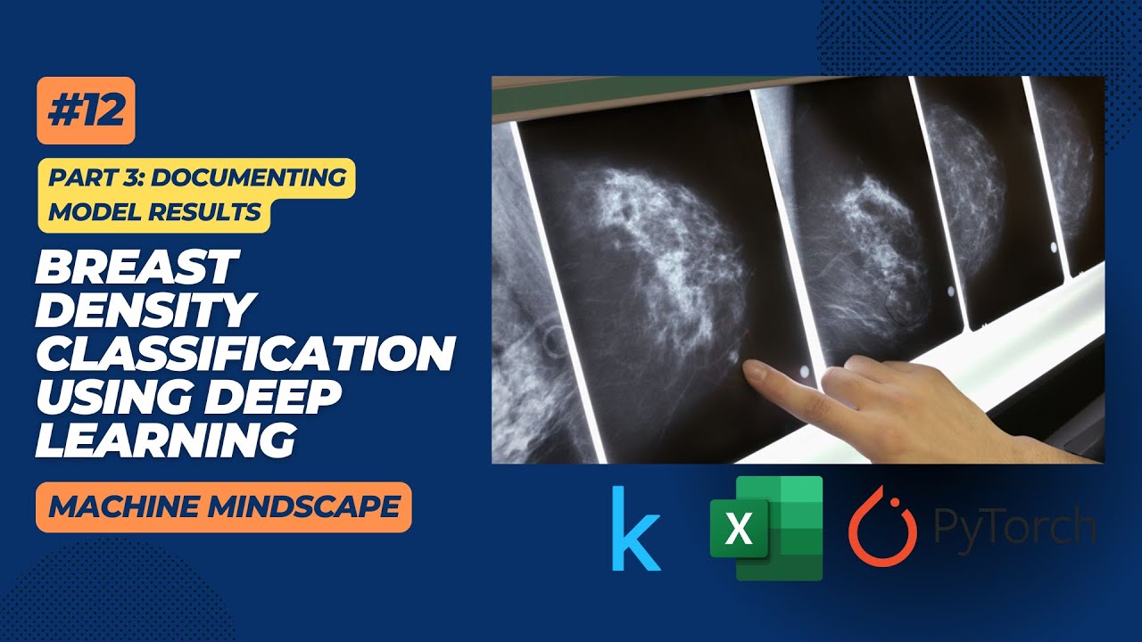 12 | Breast Density Image Classification Using Python | Part 3 | RSNA | Document Results