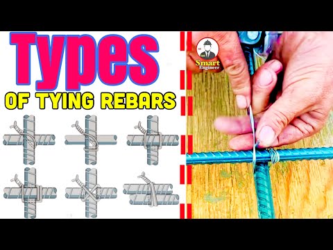 Types of Tying Rebars - Steel Reinforcement Tying