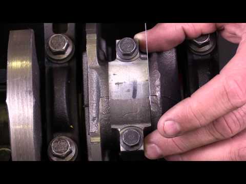 Explanation of the Connecting Rod Side Clearance Measurement