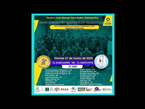 LUCHA CANARIA  BREGANDO X LA LUCHA  CL Almogarén - CL Santa Rita. Terrero Jose M. Hernández 21032025