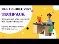HCL TechBee Techpack Products You Get After Selected In HCL TechBee Program