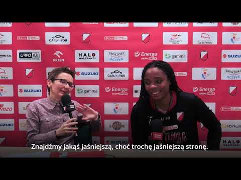 Rozmowa z Jessiką Jackson (SKK Polonia Warszawa) po meczu 7. kolejki EBLK [Sezon 2022/2023]