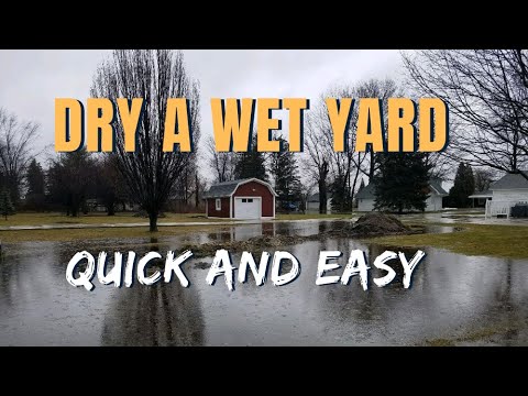 DIY Cheap Yard Drainage Solutions Save Homeowners $1000s [ Hurricane Proof System ]