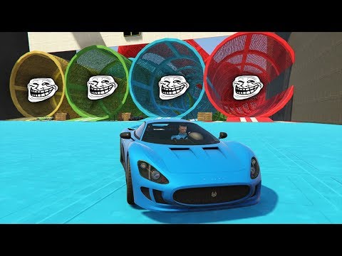 CARRERA TROLL!! - ADIVINA EL COLOR!! - CARRERA TROLL (GTA V ONLINE) - Kosi023
