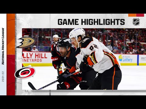Ducks @ Hurricanes 4/10 | NHL Highlights 2022