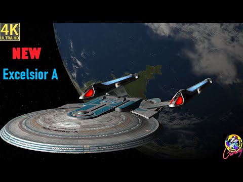 NEW USS Excelsior A - A Titans Test? - Star Trek Ship Battles - Bridge Commander