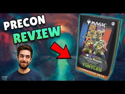 Teenage Mutant Ninja Turtles Commander Precons Review! | Turtle Power!