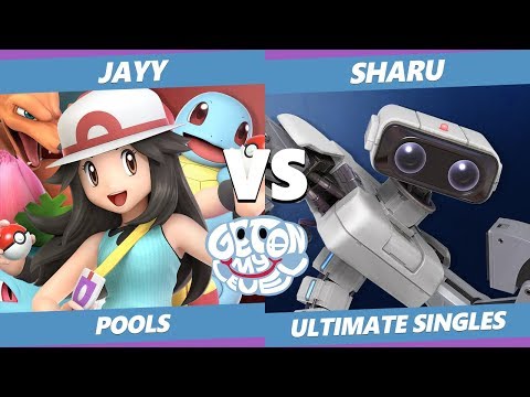 GOML 2019 SSBU - Jayy (Bayonetta, P. Trainer) Vs. Sharu (ROB) Smash Ultimate Tournament Pools