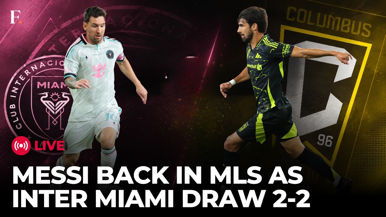 MLS LIVE: Lionel Messi Returns to MLS as Inter Miami Draw 2-2 With Columbus Crew
