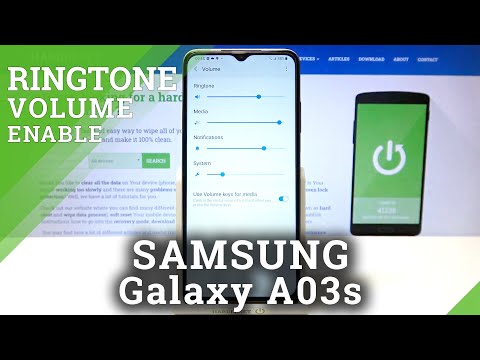 How to Enable Ringtone Volume in SAMSUNG Galaxy A03s – Allow Ringtone Sound