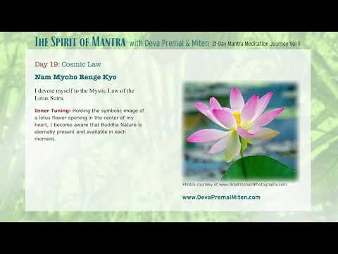 The Spirit of Mantra: 21-Day Mantra Meditation Journey Vol. II - Day 19