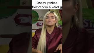 karol g  se solprendio cuando vio a daddy yankee por primera vez#karol #daddyyankee