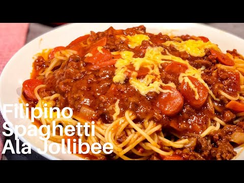 Filipijns spaghettirecept: Zoete Italiaanse spaghetti in pinoy-stijl