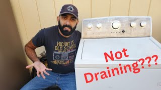 Fixing a Kenmore/Whirlpool/Maytag Washer That Is Not Draining