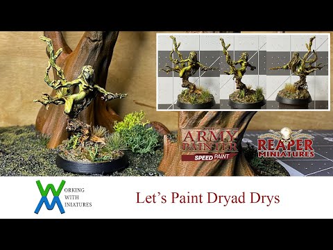Let's Paint Dryad Drys with Army Painter Speed Paints