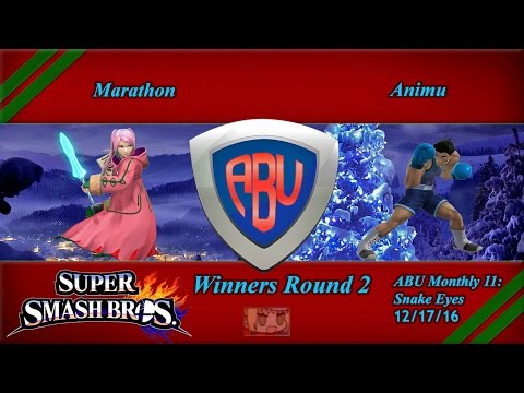 ABU 11: Marathon (Robin) vs. Animu (Little Mac) - SSB4 Singles