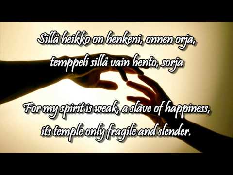 Pidä kädestä w/lyrics (english, finnish) - Indica